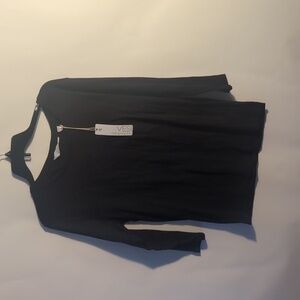 NWT VESI XXL Youth Black Long Sleeve T-Shirt / Shirt